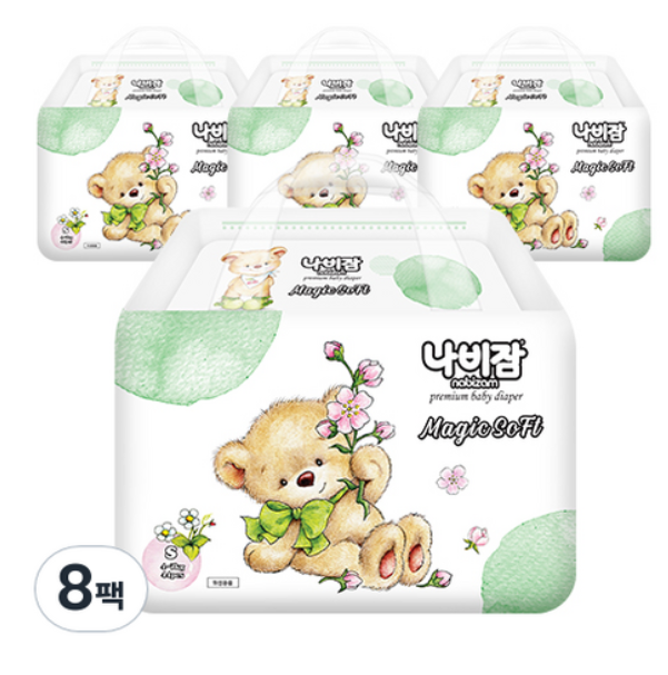 매직소프트 밴드형 기저귀 아동공용, 소형(S)