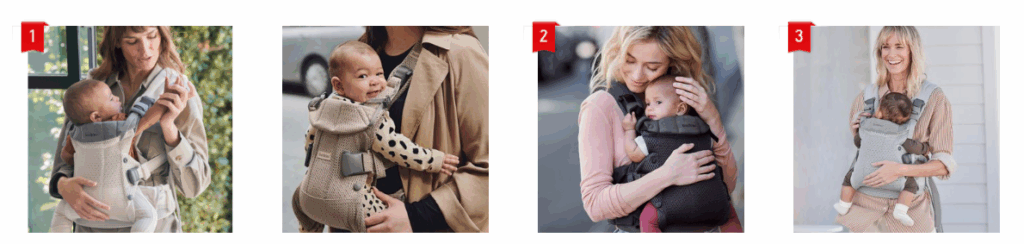 베이비뵨 하모니 3D 메쉬 올인원