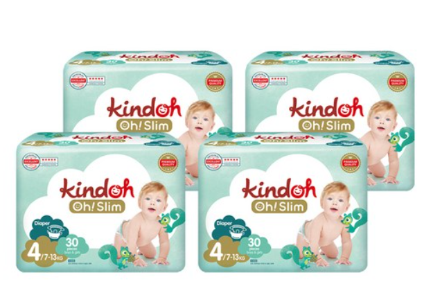 킨도 프리미엄 오슬림 밴드형 기저귀